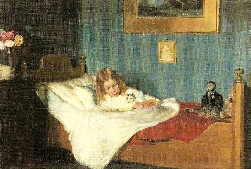 Michael Ancher en rekonvalescent. ca